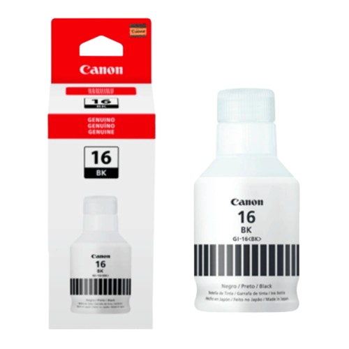 Pack 4 Tintas Original Canon Gi-16 Maxify Gx6010/gx7010 170ml