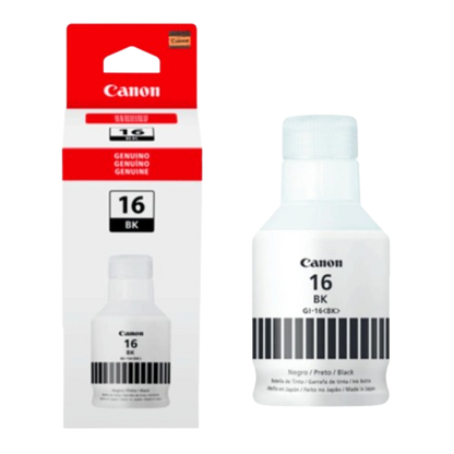 Tintas Canon GI16 Maxify Original Gx6010/gx7010 170ml Black Cian Yellow Magenta - TAINO®