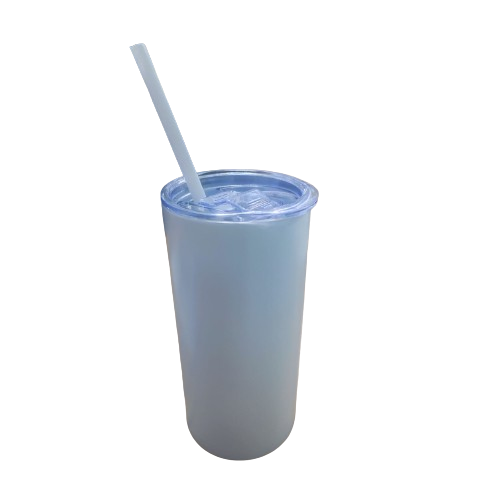 Termo Tumbler Skinny Blanco