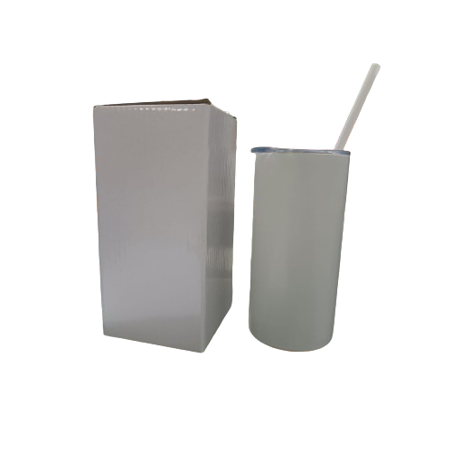 Termo Tumbler Skinny Blanco