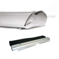 Roll Screen Base Pesada Aluminio Roll Up 2x1 mts con Estuche