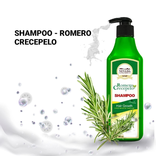 Shampoo Nevada Romero Crecimiento Capilar 320 ML