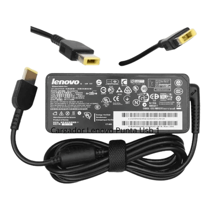 Cargador LENOVO 20v 3.25a Punta USB Cable Corriente