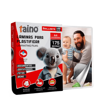 Micas para Enmicados A4 – 175 mic Paquete de 100 hojas