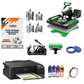 Combo Sublimación 11 En 1 Multifuncional Plancha Freesub 38X38 Impresora Tintas Papel