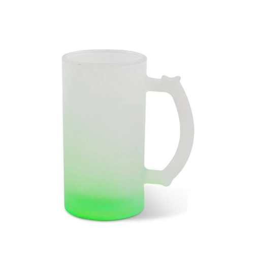 Shopero de Vidrio Empavonado Sublimable de 16oz Base de Color variados - TAINO®