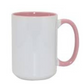 Taza de 15onz Fondo y Asa de Color - TAINO®