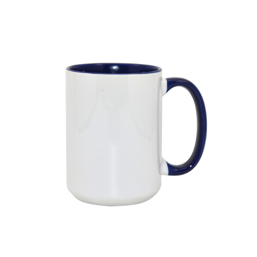 Taza de 15onz Fondo y Asa de Color - TAINO®