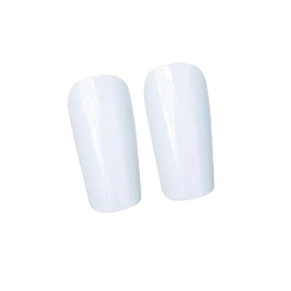 Canillera Sublimable Para Fútbol Tallas XS S M L Color Blanco