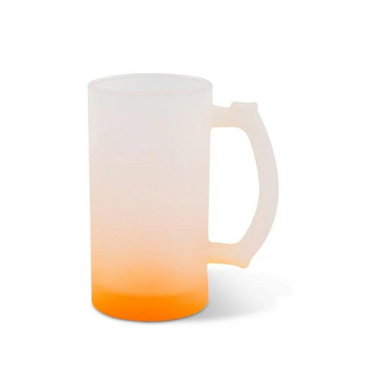 Shopero de Vidrio Empavonado Sublimable de 16oz Base de Color variados - TAINO®