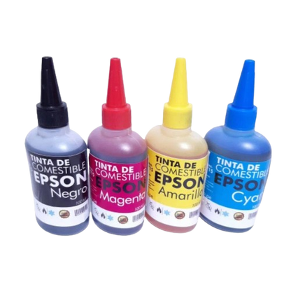 Impresora Comestible 3 en 1 Epson L1250 Wifi 4 Tintas Comestibles Papel De Arroz A4 - TAINO®