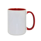Taza de 15onz Fondo y Asa de Color - TAINO®