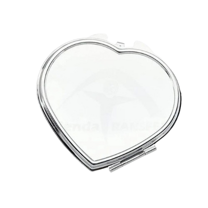 Espejo Sublimable Metálico Modelo Corazón - TAINO®