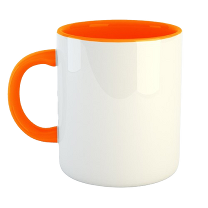 Taza de 11onz Fondo y Asa de Color - TAINO®