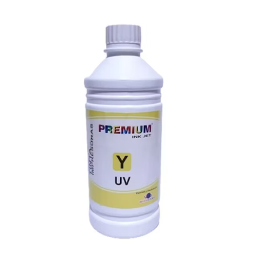 Tinta Yellow Premium UV 1 Litro Para Impresora Hp Canon Epson Brother