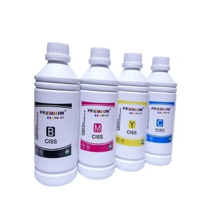 Pack Tinta Premium 1 Litro Impresoras Hp Canon Epson Brother B-C-Y-M - TAINO®