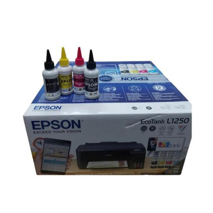 Impresora Comestible 2 en 1 Epson L1250 Wifi 4 Tintas Comestibles - TAINO®