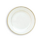 Plato Blanco con Borde Dorado 10 Pulgadas