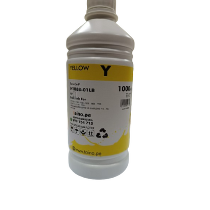 Tinta Plotter Hp 1 Litro HP T120 T130 T520 T530 T830 T730 T610 T1110 T790 Black Cian Yellow Magenta - TAINO®