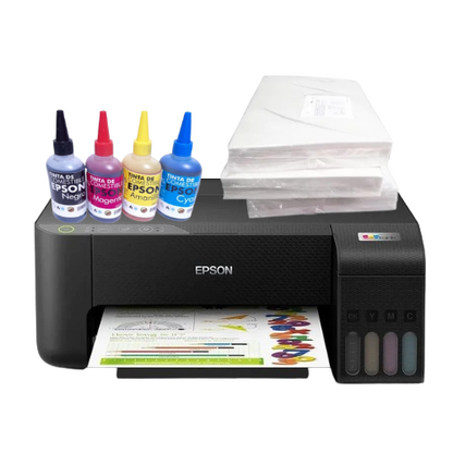 Impresora Comestible 3 en 1 Epson L1250 Wifi 4 Tintas Comestibles Papel De Arroz A4 - TAINO®