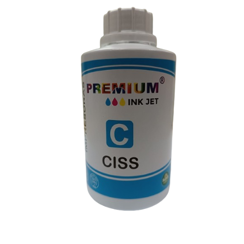 Tinta Premium 1/2 Litro Cian Para Impresoras HP Canon Epson Brother