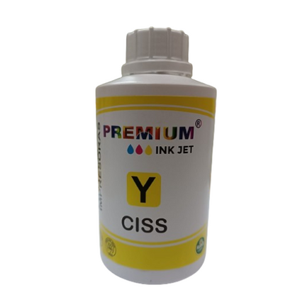 Tinta Yellow 1/2 Litro Premium Para Impresoras HP Canon Epson Brother - TAINO®