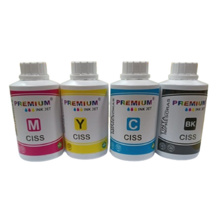 Tinta Premium 1/2 Litro Black Cian Yellow Magenta - TAINO®