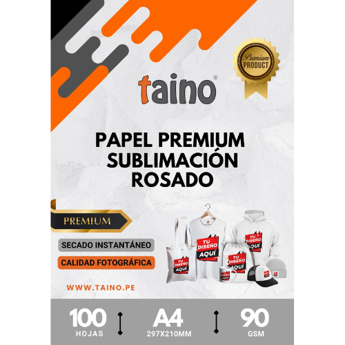 Papel Rosado de Sublimación Premium Secado Instantáneo - Elimina Camino de Hormiga