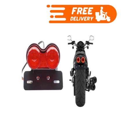 Faro Led Trasera Universal Porta Placa Para Motocicleta Bmw - TAINO®