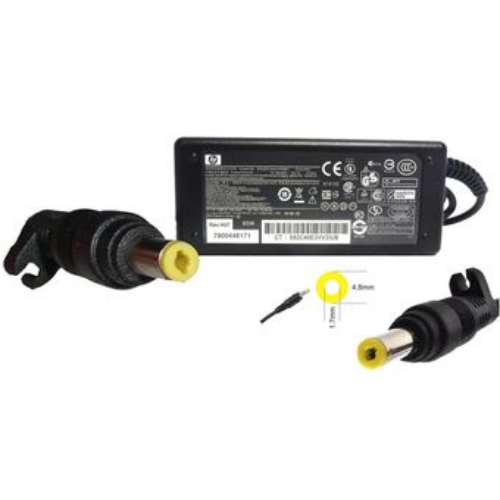 Cargador HP 18.5v 3.5a Punta Amarilla Cable Corriente de Regalo