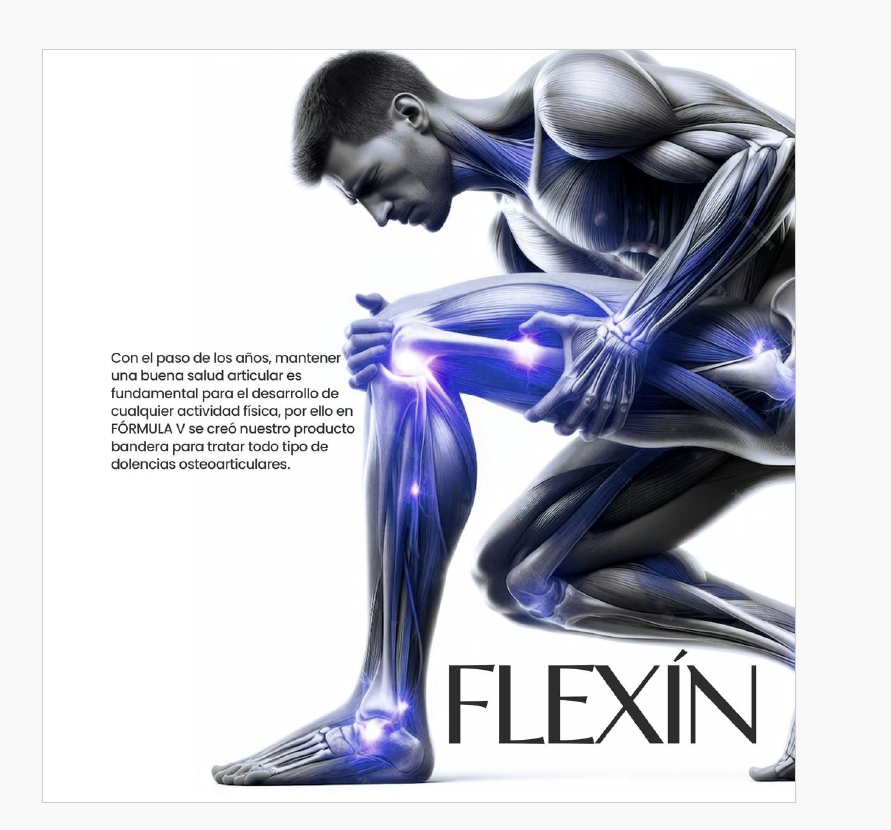 Calcio Flexín Ultra Reforzado Fórmula V  1.1 Kg
