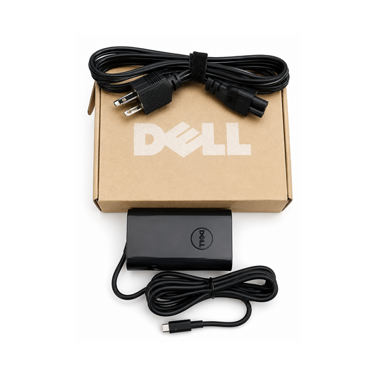 Cargador DELL Original 20v 3.25a Punta Type C Cable Corriente