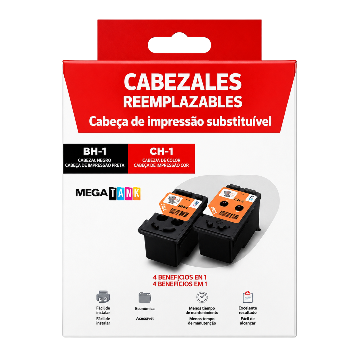 Cabezal Canon Original Serie G 190 Negro y Tricolor G1100 G2100 G2110 G3110 G4100 G4110 G31111 G41102