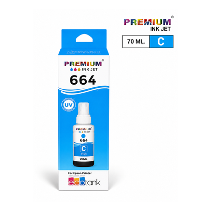 Pack Tinta Epson 664 Premium Negro Cian Yellow Magenta