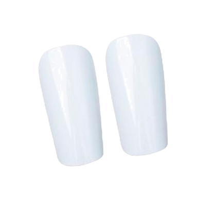 Canillera Sublimable Para Fútbol Tallas XS S M L Color Blanco - TAINO®