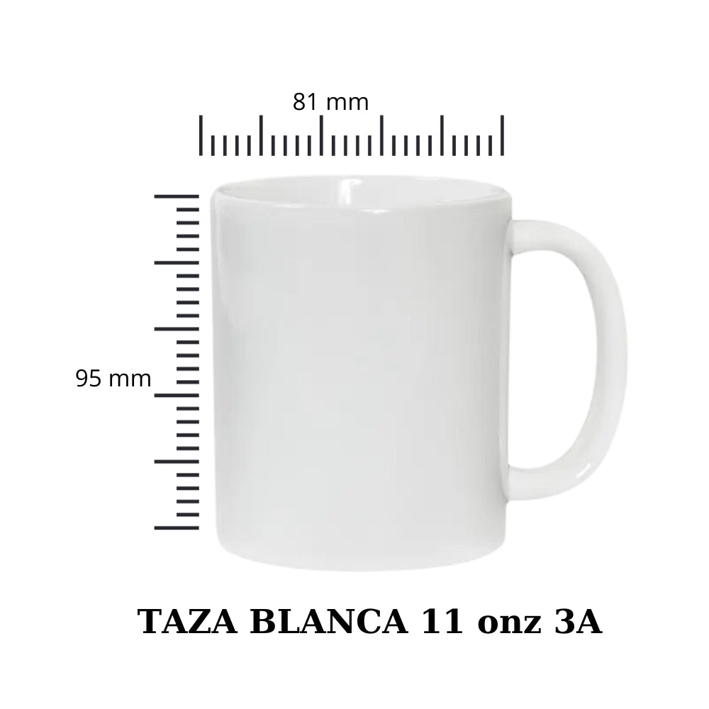 Taza Tarro Promocional Blanco Caja 48 Piezas para Sublimar de 11 oz An –  ZONA CHEF