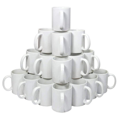 Taza Blanca de Sublimación 11onz Calidad Triple AAA Caja 36 - TAINO®