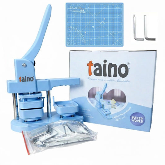 Botonera pines cuadrados imantados medida 5X5 10 regalo TAINO®
