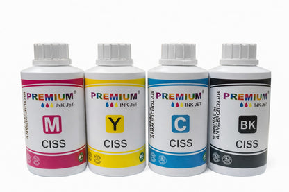 Tinta yellow 500ml premium Impresoras hp canon epson brother