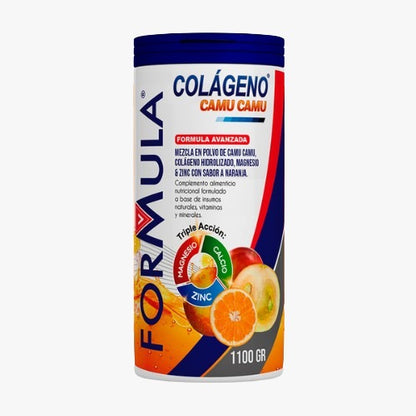 Colágeno Hidrolizado Arandanos Flor de Jamaica Magnesio Fresa Fórmula V 1.1 kg - TAINO®