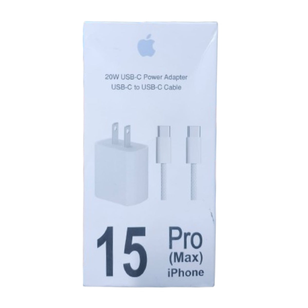Cargador Iphone 15 Pro Max USB -C TO USB- C Cable Adaptador