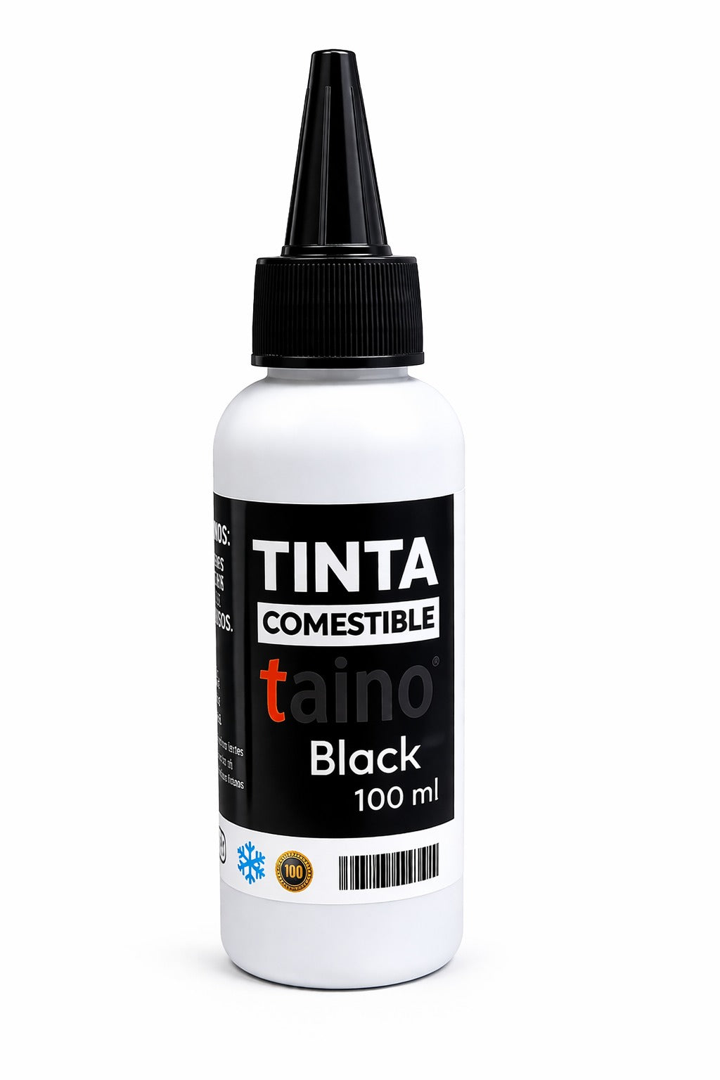 Tinta comestible vegetal pack negro cian yellow magenta 100ml TAINO®