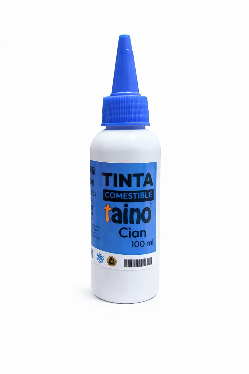 Tinta comestible vegetal pack negro cian yellow magenta 100ml TAINO®