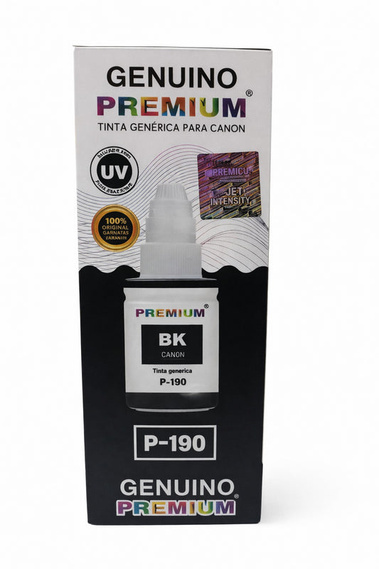 Tinta canon GI 190 premium pack black cian yellow magenta