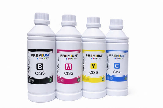 Tinta Premium 1 Litro black cian yellow magenta Hp Canon Epson Brother