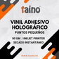 Vinil Holográfico Plateado Varios Diseños 20 hojas A4