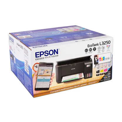 Impresora Multifuncional Epson EcoTank L3250 Wifi Imprime Copia Scanea