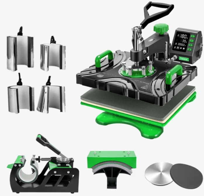Máquina Multifuncional 8 en 1 de Sublimación Plancha 29X38 Freesub - TAINO®
