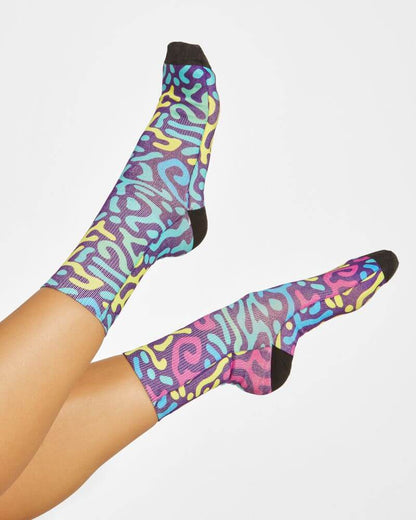 Medias Calcetines Sublimable 3 Pares Blancas - TAINO®