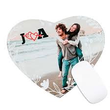 Mouse Pad Sublimable Corazón 17cm x 22cm - TAINO®